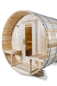 Dundalk Leisurecraft CT Serenity 4 Person Barrel Sauna