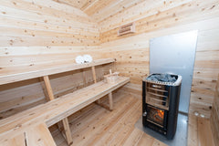 Dundalk Leisurecraft CT Georgian Cabin 6 Person Sauna